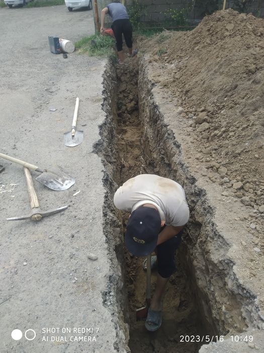 Yama ura santexnik kanalzatsiya kavlaymiz toshkent buylab