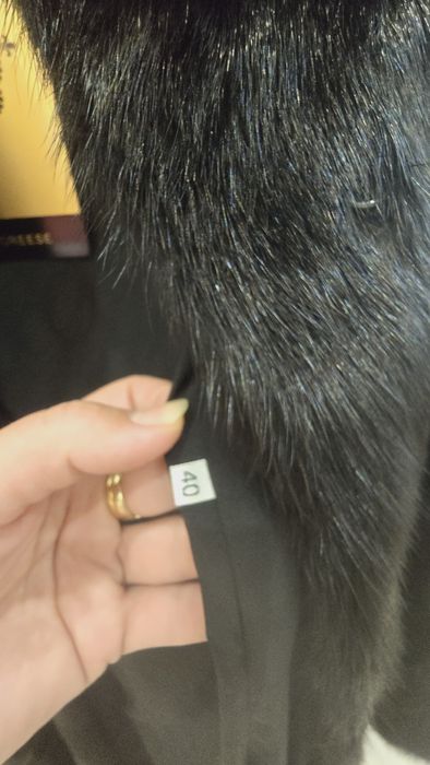 Шуба норковая длинная