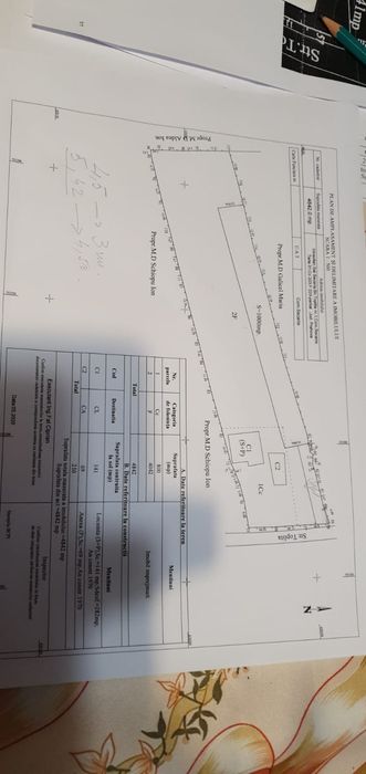 Teren în Comuna Secaria pret 18.500 euro