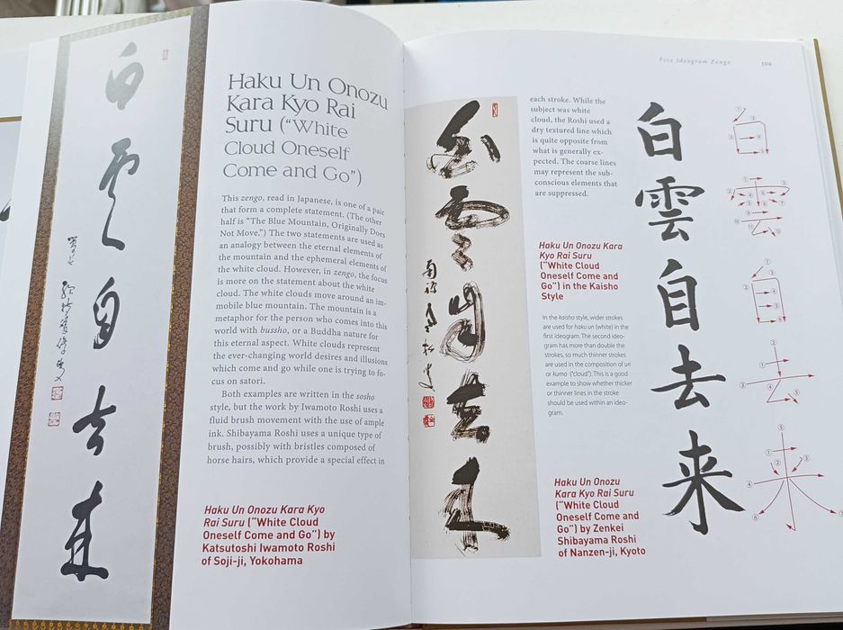 Carti caligrafie japoneza (Shodo) si pensoane pentru caligrafie