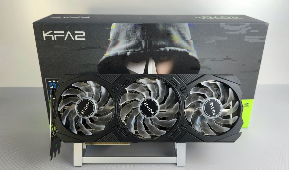 Видео карта KFA2 RTX 4070ti EX Gamer 12GB GDDR6X Nvidia GeForce