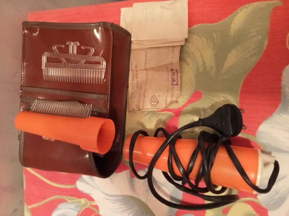 Новый фен+плойка+бигуди!