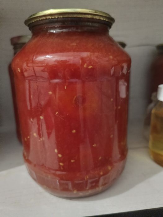 Лечо, помидоры в собственном соку