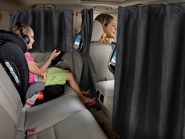 Комплект затъмняващи автомобилни завеси ZATOOTO, 3 части