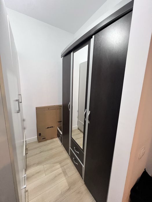 Sifonier cu oglinda si doua usi