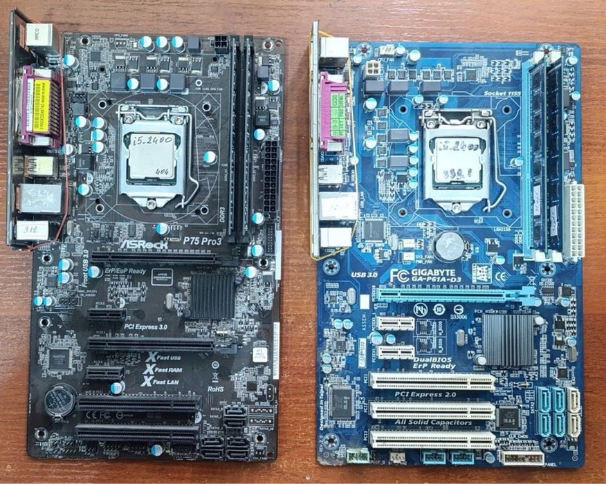 Gigabyte P61 + i5 2400 + ddr 8Gb 390.000 so'm