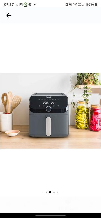 Фритюрник с горещ въздух Tefal Easy Fry Mega EY855BE0, 2020W