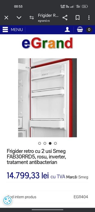 Frigider Smeg  Nou