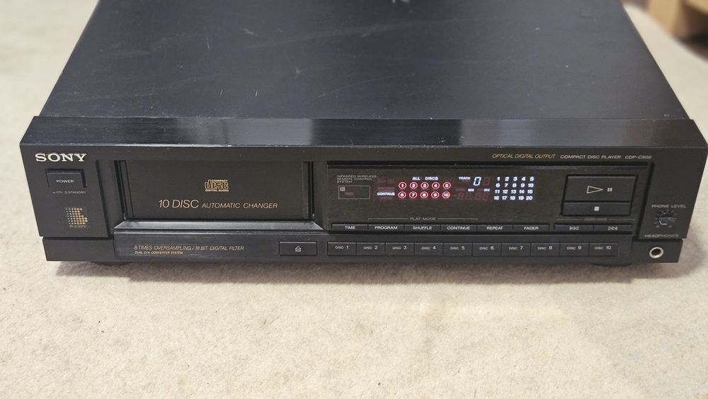 Sony CDP-C900 + 3 magazii XA-10B