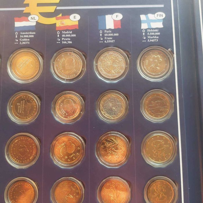 Евро Сетове/Euro Coinset на първите 12 членки на Европейският Съюз