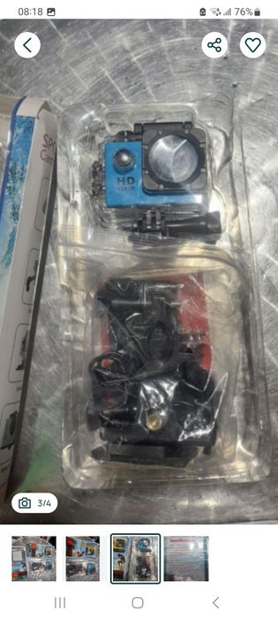 Camera subacvatica sport