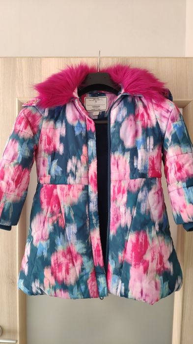 Цветно детско зимно яке и елек