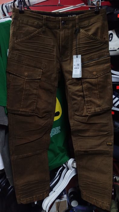 Оригинален панталон G-Star Raw Rovic Zip W33 нов мъжки еластичен