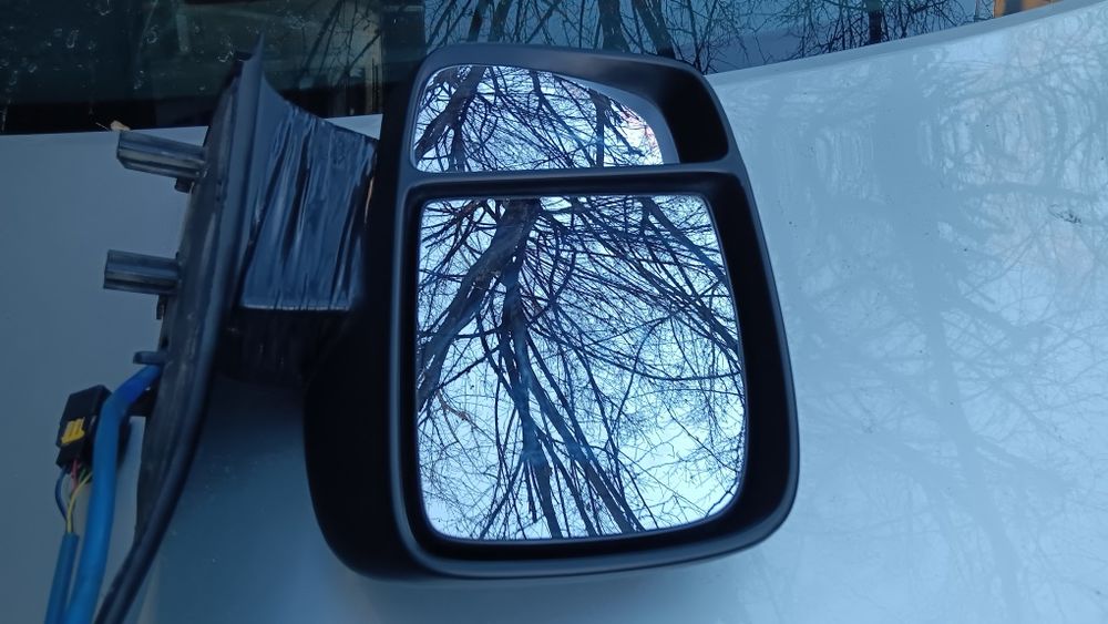 Ляво странично огледало за фиат скудо микробус