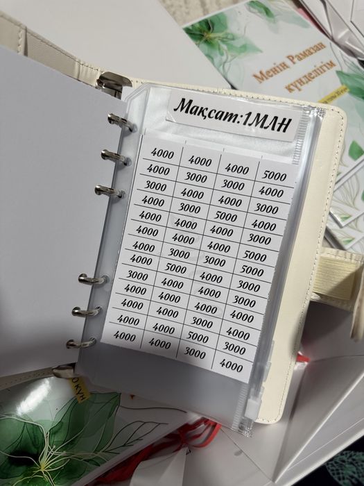Ақша блокнот / Бокс для рамазана