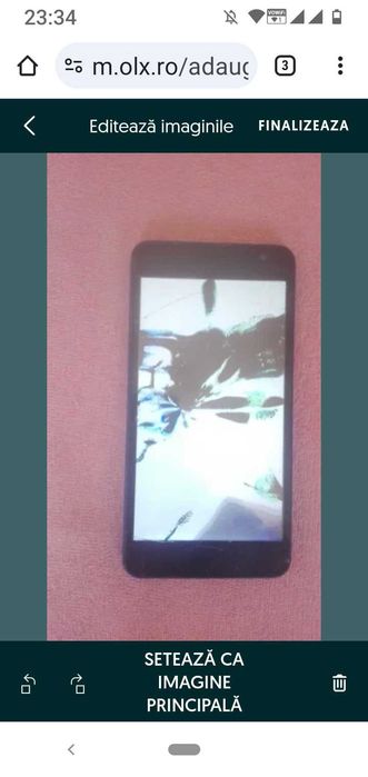 Telefoane Archos color 50 3G display uri sparte dar încă se mai aprind