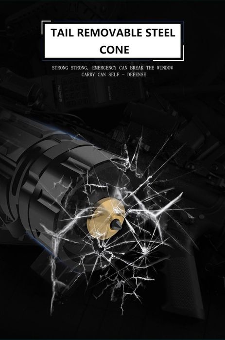 Lanterna tactica MMC-P711 XHP90 camping vanatoare pescuit MODEL NOU!