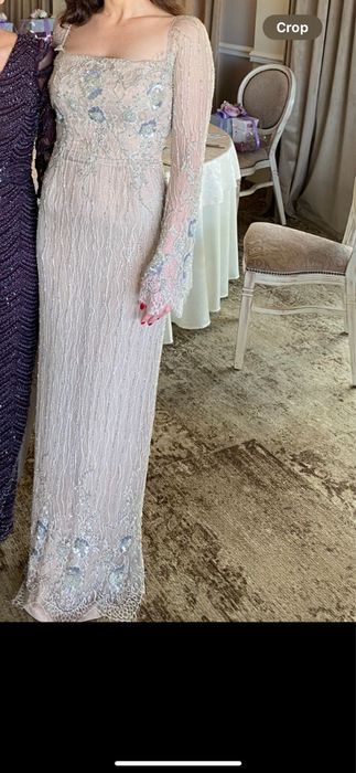 Rochie deosebita din dantela cu margele