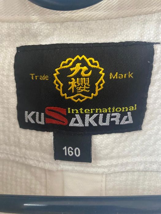 SAKURA Кимоно для дзюдо белый Рост 160