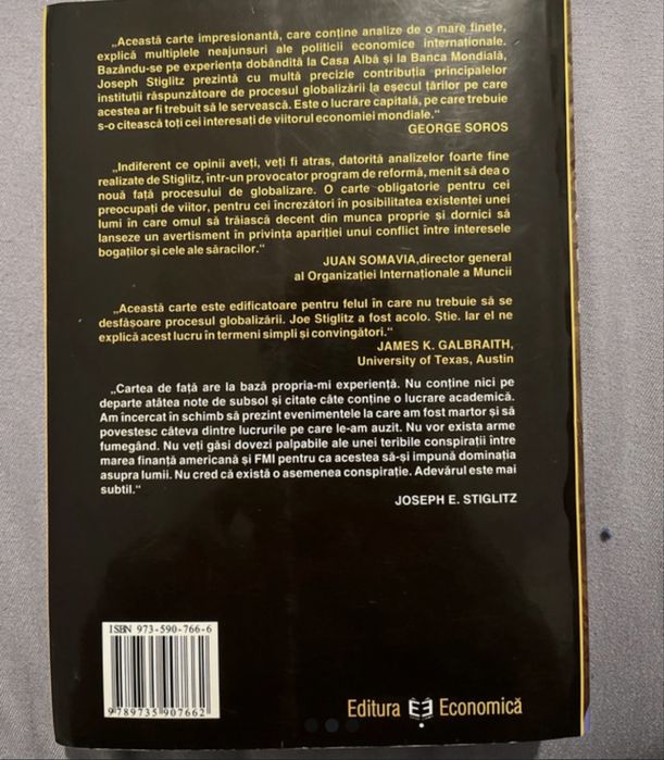 Globalizarea. Spreante si deziluzii- Joseph E. Stiglitz