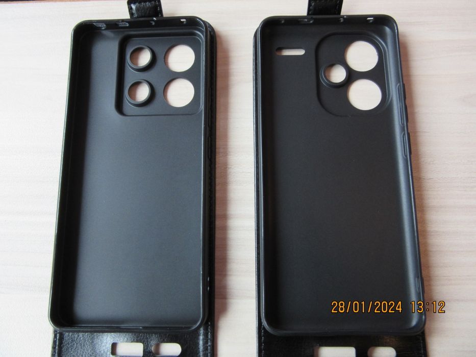 Xiaomi Redmi Note 13 Pro / 13 Pro+ / Вертикален кожен калъф