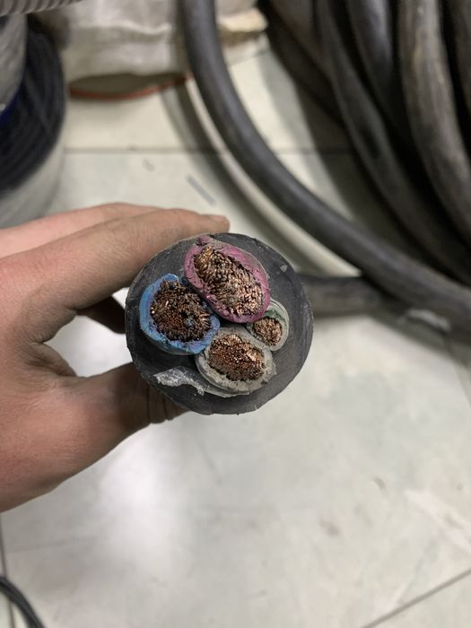 КГ 4*95 3*35+ медний кабеллар