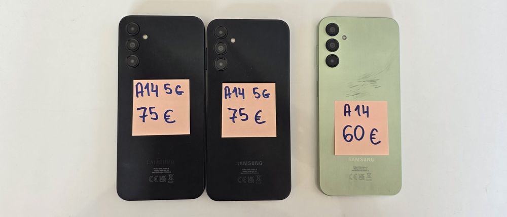 2бр. Samsung A14 5G
1бр. Samsung A14
