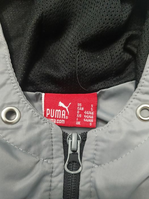 серо/черная ветровка puma