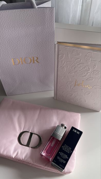 Dior набор lip glow oil оригинал масло блеск для губ