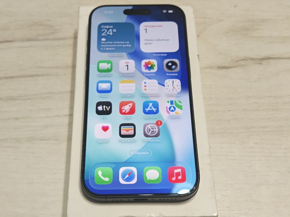 Като нов iPhone 17 256 GB Гаранция
