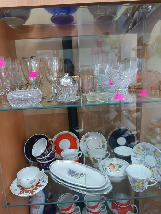 Посуда СССР фарфор, керамика, стекло, хрусталь