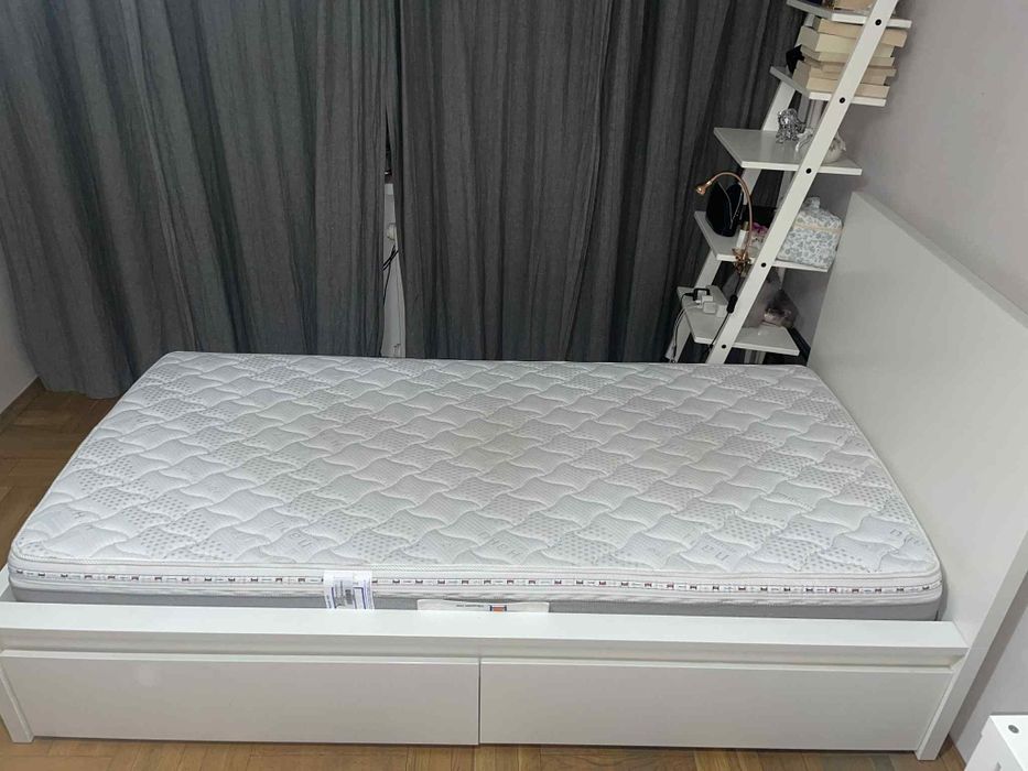 Легло MALM - IKEA бяло