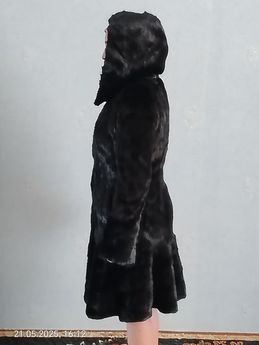 Шуба норковая черный бриллиант