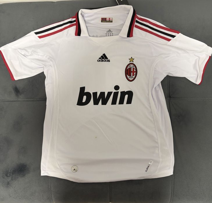 tricou fotbal jersy retro Ac. Milan Ronaldinho 80 away