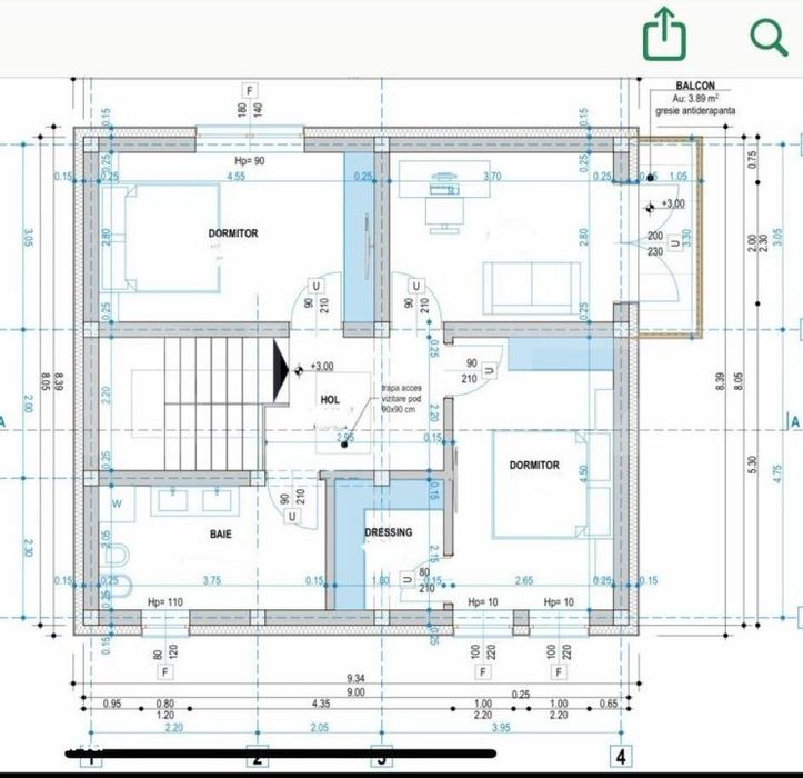 Casa moderna, materiale premium, 150 mp construiti, zona rezidentiala