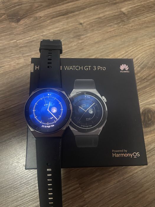 Vand smart ceas huawey gt3 pro titanium odn-B19 full box ca nou