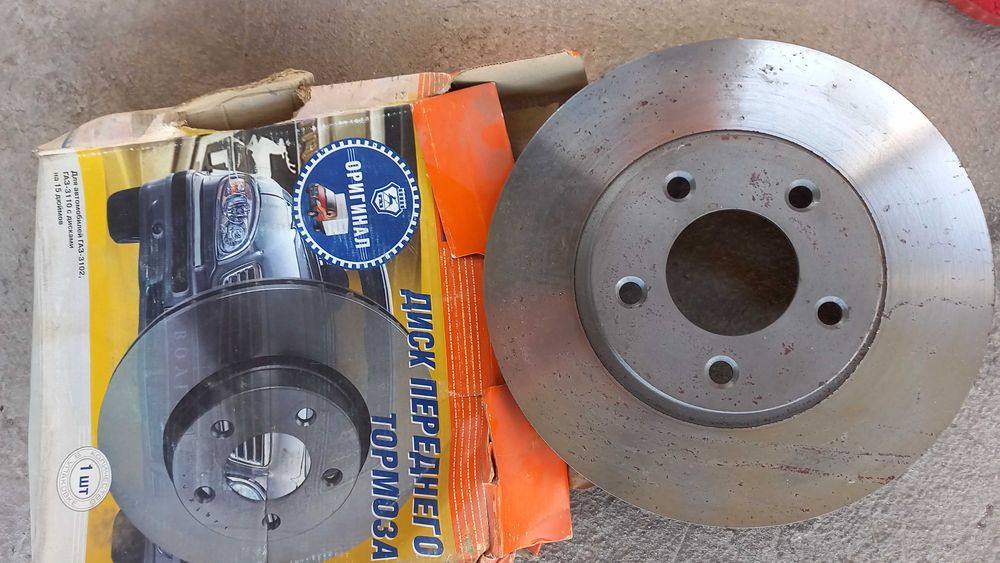 Тормозной диск переднего колесс