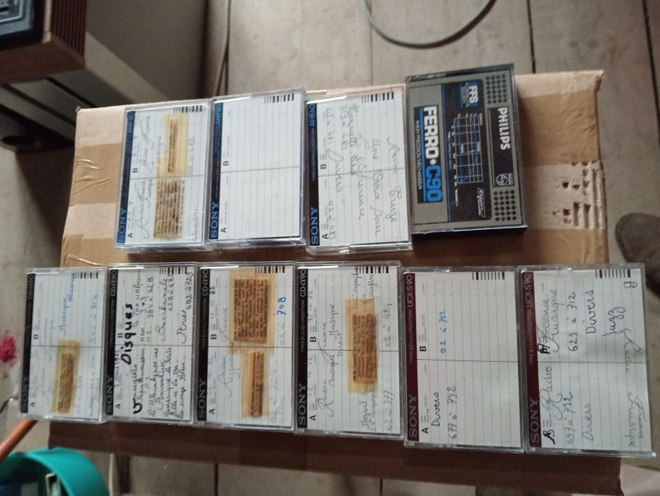 Lot casete audio