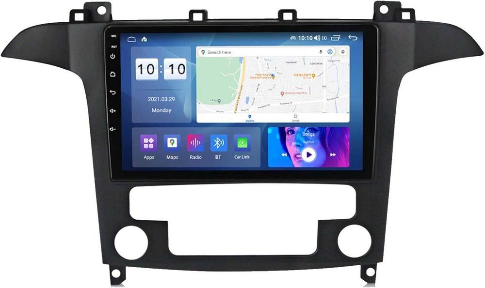 Мултимедия за Ford S Max S-MAX  двоен дин навигация Android 2DIN плеър