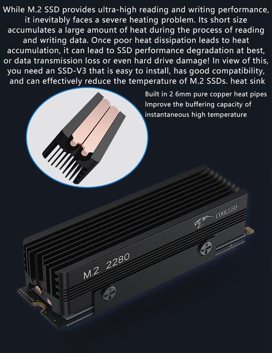 Radiator (cooler) M2.NVMe