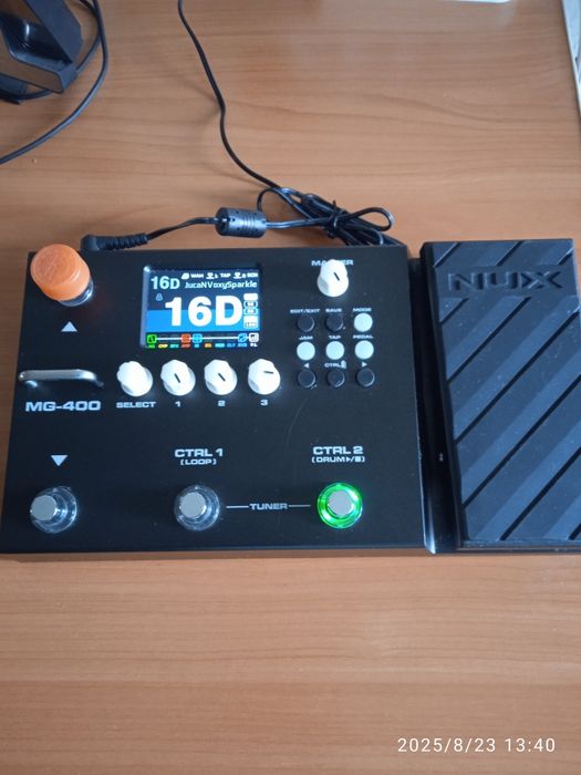 Гитарный процессор NUX mg-400