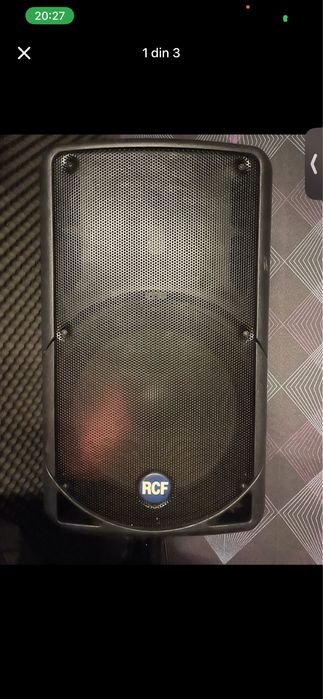 Vand Boxe Rcf 325 A active suna foarte bine si puternic