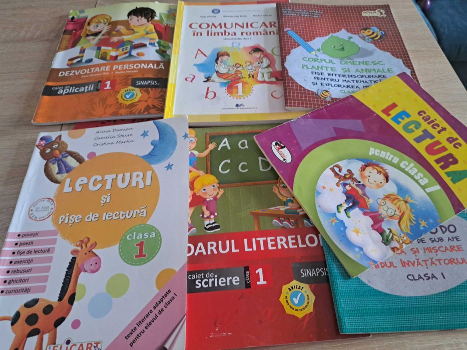 Caiete auxiliare NOI, de lucrat pe ele CLASELE 0-4