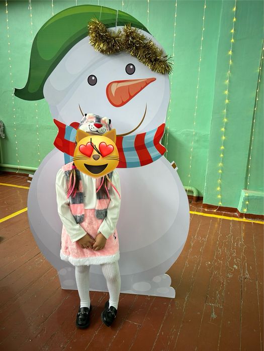 Новогодный костьюм котенка