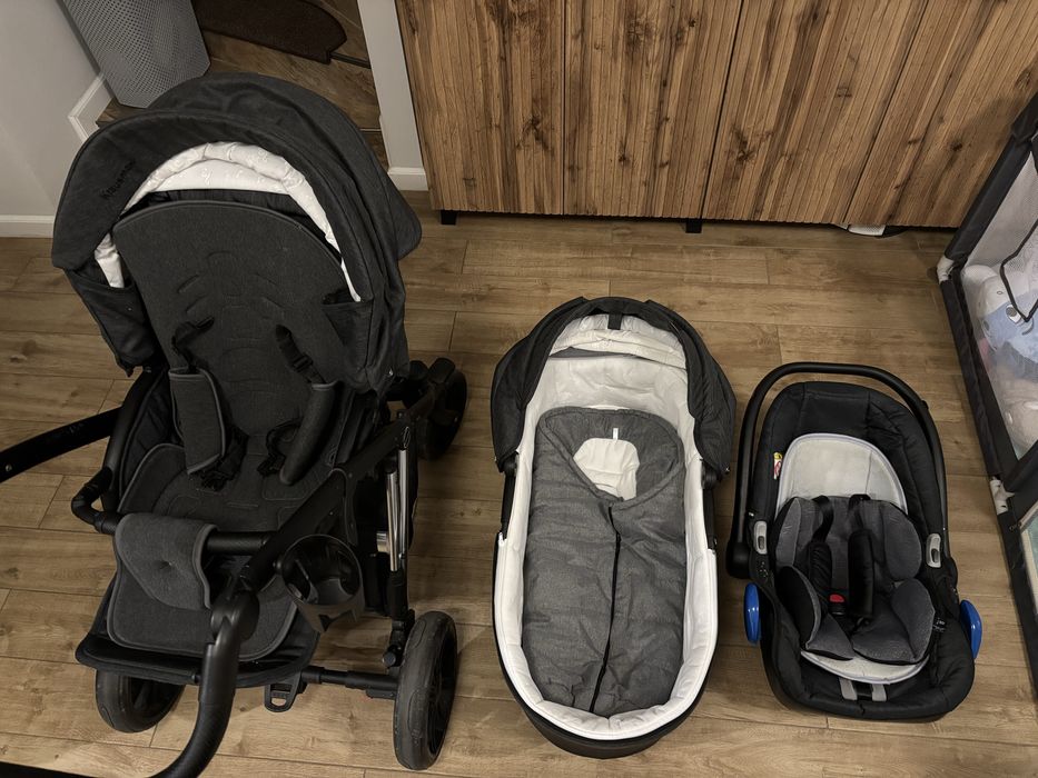 Carucior pentru copii 3 in 1 krausman