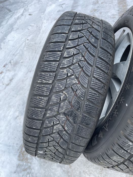 Roti complete Land Rover cu cauciucuri de iarna Dunlop