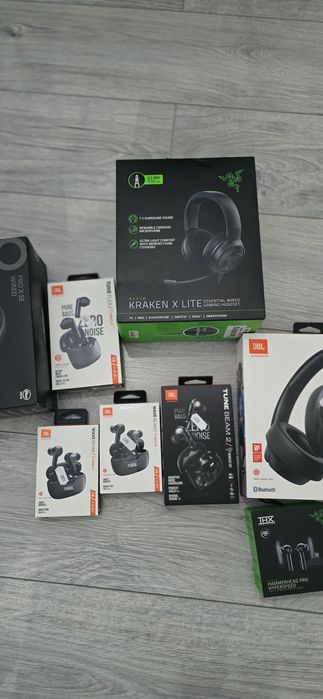 Casti audio jbl,razer logitech impermeabile