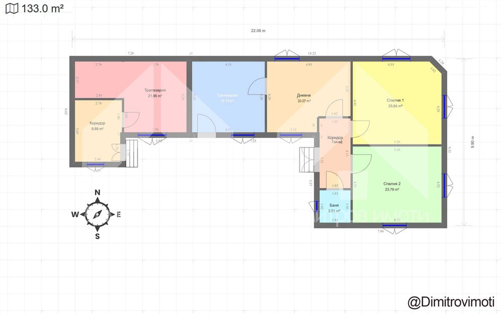 Продава се Къща в Нови пазар - 133 кв.м за 805 €/кв.м - Снимка #22