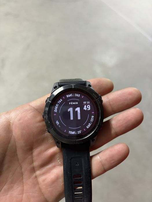 Продам garmin fenix 7 solar sapphir