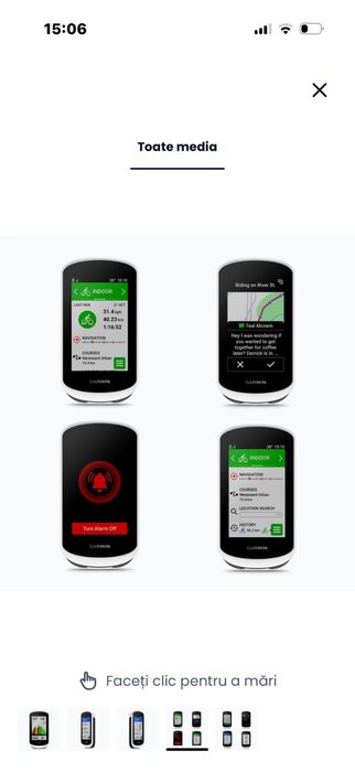 Vand navigatie de ciclism Garmin explore edge 2 NOU